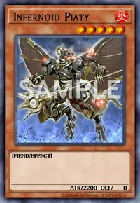 Infernoid Piaty, Yu-Gi-Oh! card, FIRE
