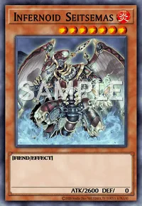 Infernoid Seitsemas, Yu-Gi-Oh! card, FIRE