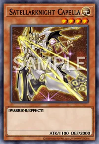 Satellarknight Capella, Yu-Gi-Oh! card, LIGHT