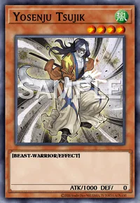 Yosenju Tsujik, Yu-Gi-Oh! card, WIND