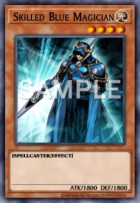 Skilled Blue Magician, Yu-Gi-Oh! card, LIGHT