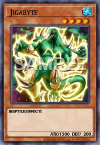 Jigabyte, Yu-Gi-Oh! card, WATER