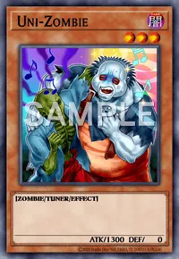 Uni-Zombie, Yu-Gi-Oh! card, DARK