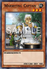 Marmiting Captain, Yu-Gi-Oh! card, EARTH