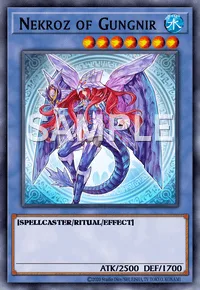 Nekroz of Gungnir, Yu-Gi-Oh! card, WATER
