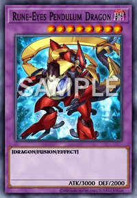 Rune-Eyes Pendulum Dragon, Yu-Gi-Oh! card, DARK