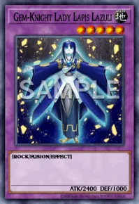 Gem-Knight Lady Lapis Lazuli, Yu-Gi-Oh! card, EARTH
