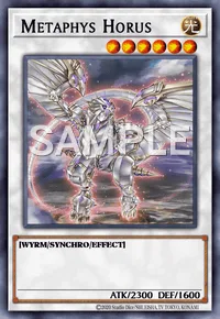 Metaphys Horus, Yu-Gi-Oh! card, LIGHT