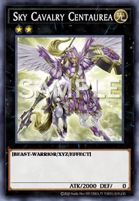 Sky Cavalry Centaurea, Yu-Gi-Oh! card, LIGHT