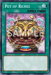 Pot of Riches, Yu-Gi-Oh! card, SPELL