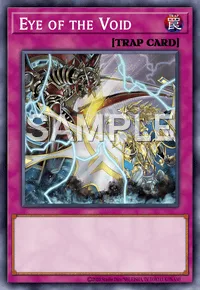 Eye of the Void, Yu-Gi-Oh! card, TRAP