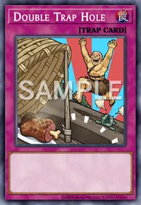Double Trap Hole, Yu-Gi-Oh! card, TRAP