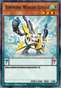 Symphonic Warrior Guitaar, Yu-Gi-Oh! card, WIND