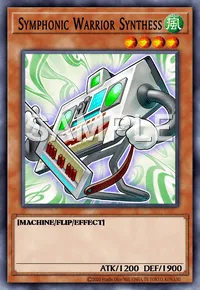 Symphonic Warrior Synthess, Yu-Gi-Oh! card, WIND