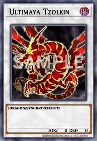 Ultimaya Tzolkin, Yu-Gi-Oh! card, DARK