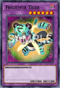 Frightfur Tiger, Yu-Gi-Oh! card, DARK