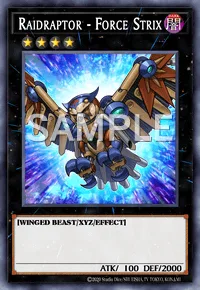 Raidraptor - Force Strix, Yu-Gi-Oh! card, DARK