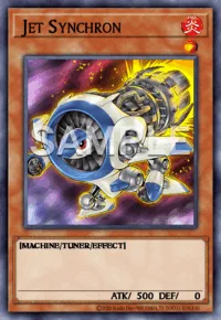 Jet Synchron, Yu-Gi-Oh! card, FIRE