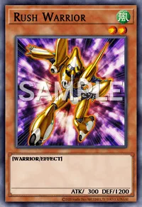 Rush Warrior, Yu-Gi-Oh! card, WIND