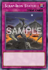 Scrap-Iron Statue, Yu-Gi-Oh! card, TRAP