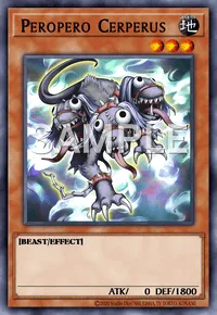 Peropero Cerperus, Yu-Gi-Oh! card, EARTH