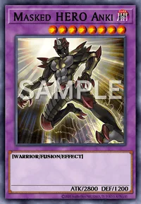 Masked HERO Anki, Yu-Gi-Oh! card, DARK