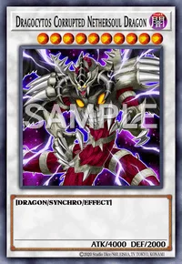 Dragocytos Corrupted Nethersoul Dragon, Yu-Gi-Oh! card, DARK