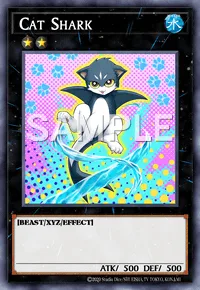 Cat Shark, Yu-Gi-Oh! card, WATER