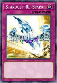 Stardust Re-Spark, Yu-Gi-Oh! card, TRAP