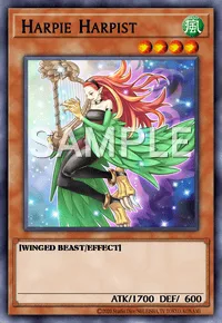 Harpie Harpist, Yu-Gi-Oh! card, WIND