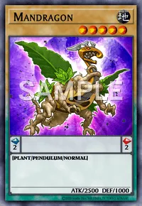Mandragon, Yu-Gi-Oh! card, EARTH