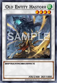 Old Entity Hastorr, Yu-Gi-Oh! card, WIND