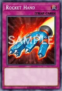 Rocket Hand, Yu-Gi-Oh! card, TRAP