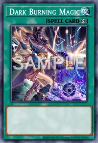 Dark Burning Magic, Yu-Gi-Oh! card, SPELL