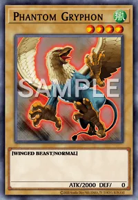 Phantom Gryphon, Yu-Gi-Oh! card, WIND