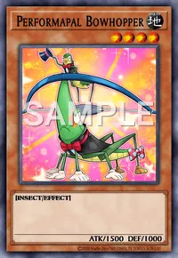 Performapal Bowhopper, Yu-Gi-Oh! card, EARTH