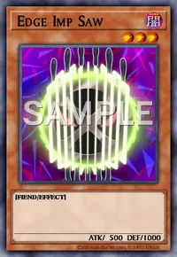 Edge Imp Saw, Yu-Gi-Oh! card, DARK