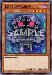 Edge Imp Chain, Yu-Gi-Oh! card, DARK