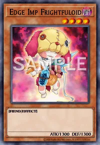 Edge Imp Frightfuloid, Yu-Gi-Oh! card, DARK