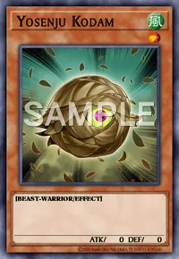 Yosenju Kodam, Yu-Gi-Oh! card, WIND