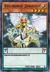 Stellarknight Zefraxciton, Yu-Gi-Oh! card, LIGHT