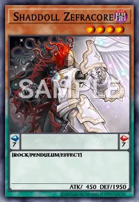 Shaddoll Zefracore, Yu-Gi-Oh! card, DARK