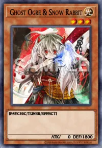 Ghost Ogre & Snow Rabbit, Yu-Gi-Oh! card, LIGHT