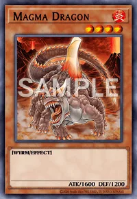 Magma Dragon, Yu-Gi-Oh! card, FIRE