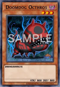 Doomdog Octhros, Yu-Gi-Oh! card, DARK