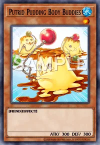 Putrid Pudding Body Buddies, Yu-Gi-Oh! card, WATER