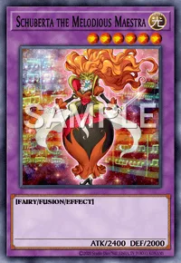 Schuberta the Melodious Maestra, Yu-Gi-Oh! card, LIGHT