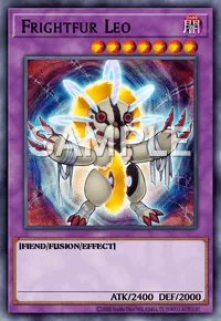 Frightfur Leo, Yu-Gi-Oh! card, DARK