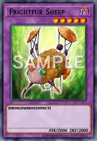 Frightfur Sheep, Yu-Gi-Oh! card, DARK