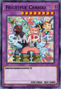 Frightfur Chimera, Yu-Gi-Oh! card, DARK